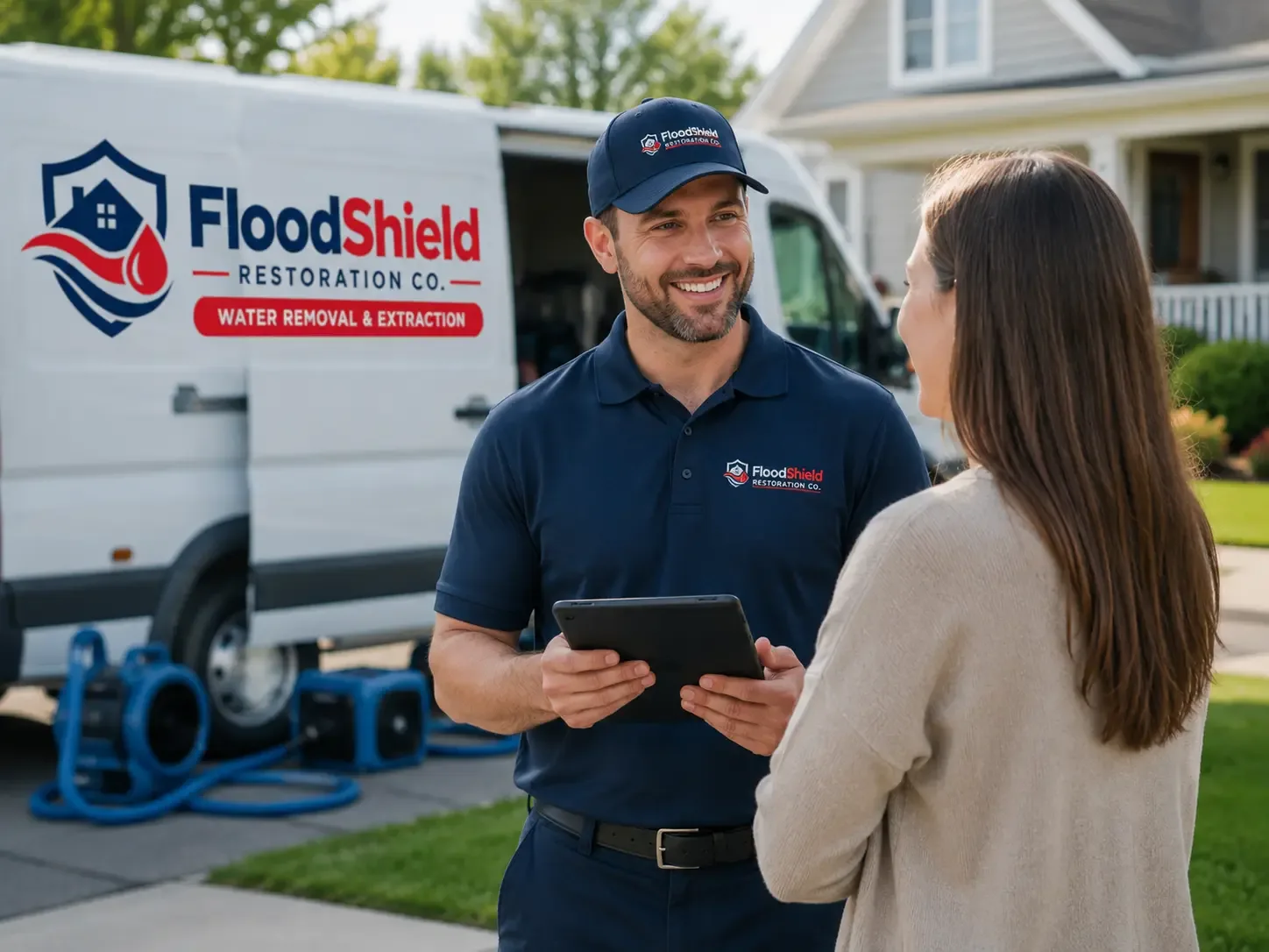 Basement Water Removal in Burton, MI